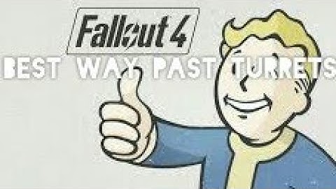 How to easily beat Turrets | Fallout 4
