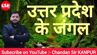 उत्तर प्रदेश के जंगल । Forest in Uttar Pradesh । UP GK । Chandan Sir