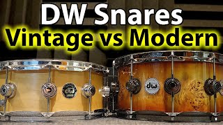 25-Year-Old DW Collector's Snare vs New | Hear the Difference