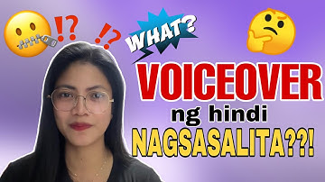 PAANO MAGLAGAY NG VOICEOVER SA VIDEO NG HINDI NAGSASALITA?!