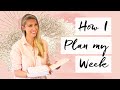 How to Plan Your Week for Success // Carrie's Tips