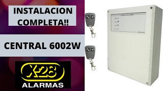 Kit Alarma Casa X-28 Avanzado 4 Zonas Inalámbrica Llamador