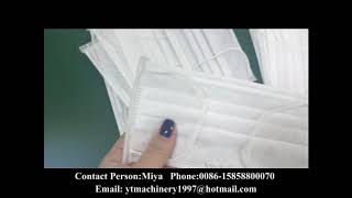 face mask making machine -- inner earloop with two working line