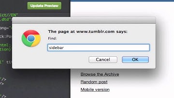 How to Flip the Description Section on Tumblr : Tumblr & Other Social Media