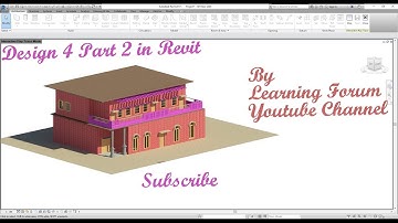 Modern House Design #4 Part 2 in Revit