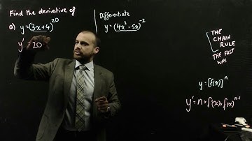 The chain rule the fast way