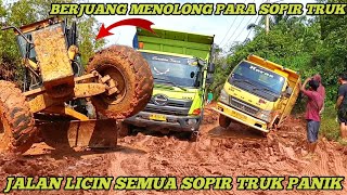 Dramatic!! The Operator's Struggle to Help Truck Drivers Makes an Excitement by Anak Belok Official 2,308 views 8 days ago 27 minutes