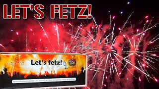 LET'S FETZ! | 120€-Verbund-Batterie von Röder Feuerwerk (durchgezündet)