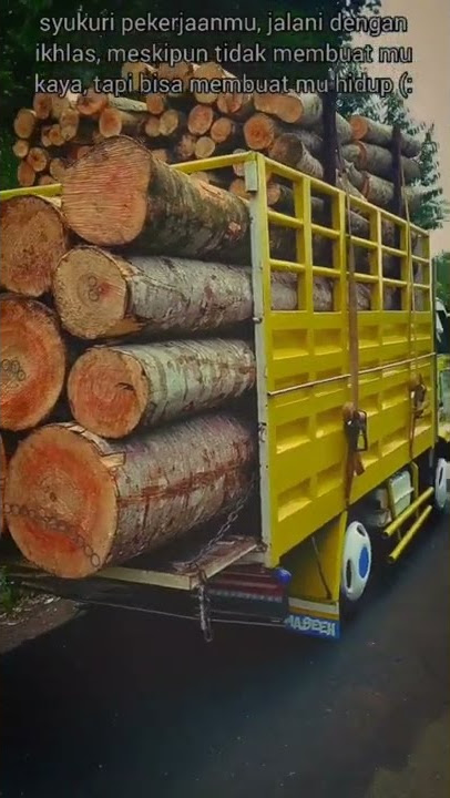 Story wa truk pengangkut kayu #shorts #short #truckjawa #truckkeren #trukpasir #ragasamania
