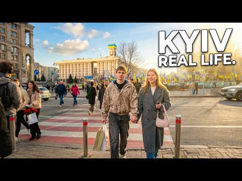 🔥KYIV, UKRAINE 🇺🇦 | Real Streets, Real People, Real Life | 4K Walk