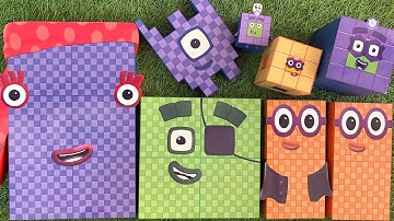 Looking for Numberblocks NEW 1655 Puzzle Tetris Space ASMR | Numberblocks Satisfying Video