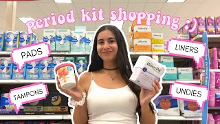 Everything You NEED in a PERIOD EMERGENCY Kit | Back to School Shopping 2022! | Just Sharon