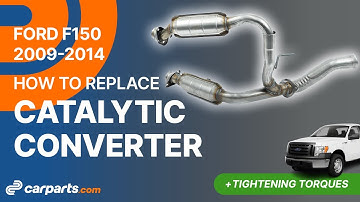 How to replace the Catalytic Converter 2009-2014 Ford F150 🛻