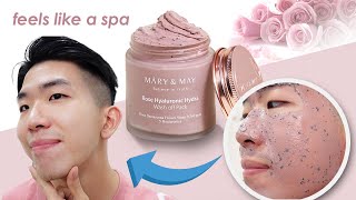 ✨ GLOWING SKIIN with Mary &amp; May Rose Hyaluronic Hydra Wash Off Pack [Review] 🌹