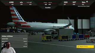 Microsoft Flight Sim 2020 KLAX to KLAS in the Airbus 320 FBW