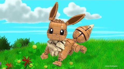 Mega Construx Eevee Building Timelapse (Stop Motion)