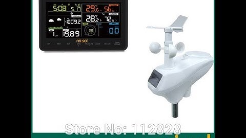 Wireless weather station connect to WiFi, upload data to web wunderground