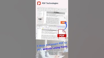 🆓 How to Convert PDF to PPT Without Losing Font – 3 FREE Ways! #microsoft #pdf #mac #howto #how