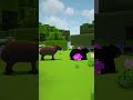 Maxwell The Cat & Capybara in Minecraft #shorts