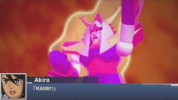 [ENG Sub]Super Robot Wars DD - Raideen Attacks | スパロボDD - ライディーン 全武装