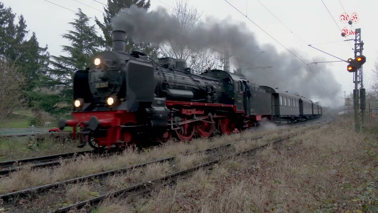 Preußische P8 Power im Angertal! Railflex Nikolausfahrt mit 38 2267