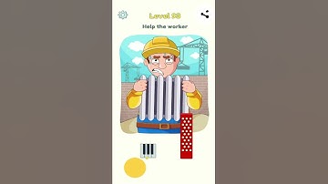 DOP 3:🔥 Gameplay Walkthrough [Delete One Part] Level 93 Help The Worker #gameplay #shorts #dop