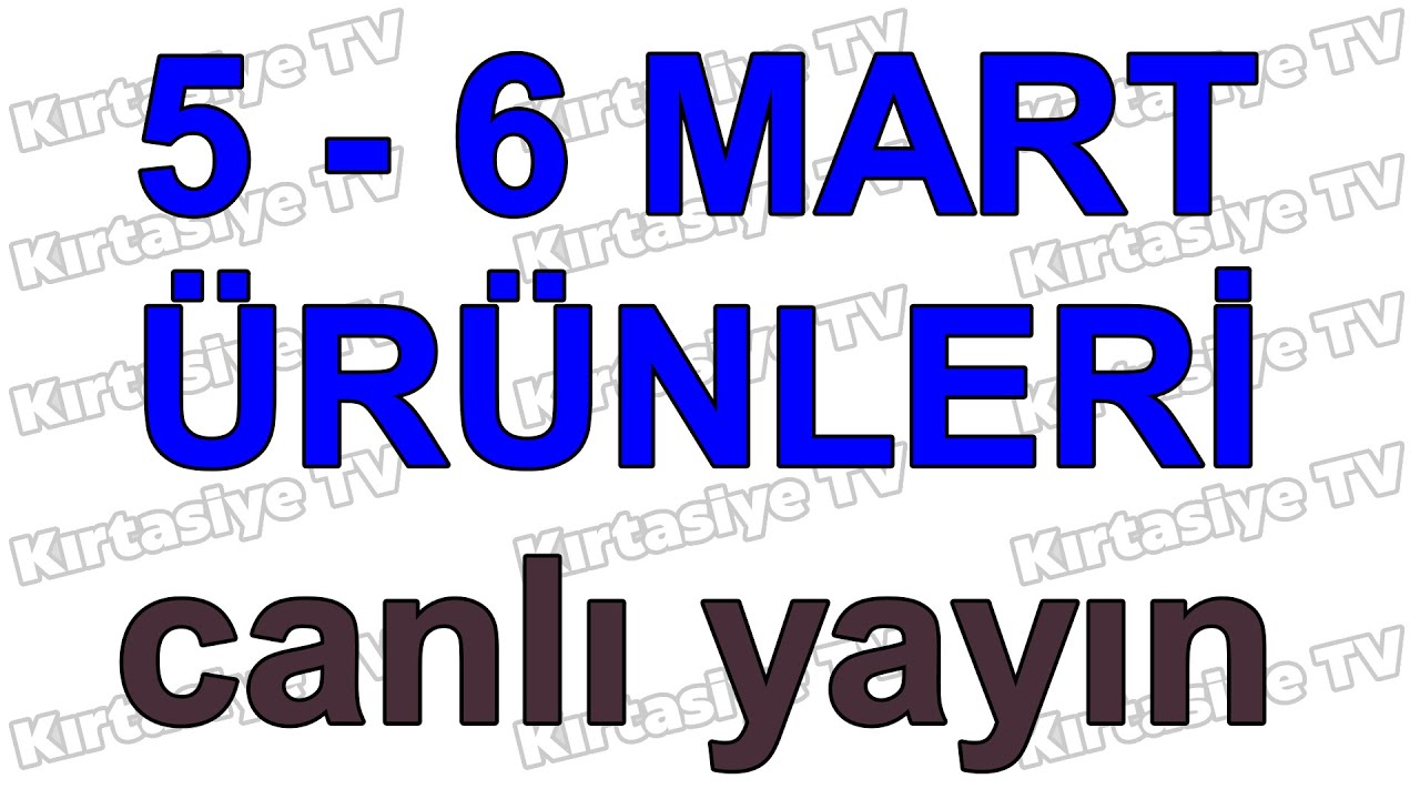 📹 SEPETİMDE NELER VAR? 5 - 6 MART ÜRÜNLERİNE BAKIYORUZ - 1 MART 2026