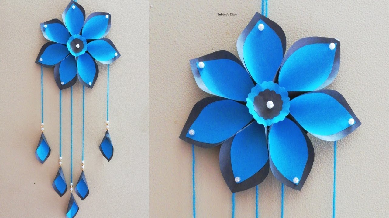 Easy Wall Hanging - Home Decorating Ideas - Paper Craft Wall Hanging ...