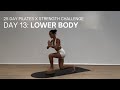 25 TAGE PILATES HERAUSFORDERUNG TAG 13 35 MIN UNTERKÖRPER TRAINING Unterkörperformung Mit Y