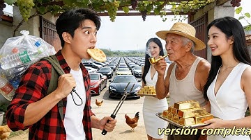 Poor boy collecting bottles is mocked by GF;yet home finds 2 beauty CEOs propose—he’s a hidden heir!