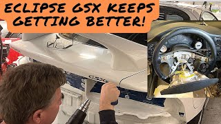 1998 Mitsubishi Eclipse GSX Interior Keeps Getting Better!