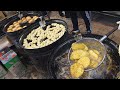 쉴새없이 튀겨도 바로 팔리는! 제주도 5일장의 수제튀김과 도넛, 꽈배기 / 길거리 음식 / Korean street food