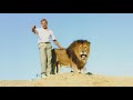 The lion man Oleg Zubkov and his lion Lord