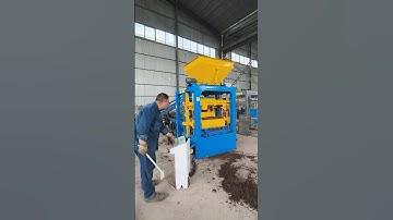Semi-auto concrete block machine QT4-24 / QT4-26 cement brick machine #blockmachine #brickmachine