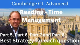 Cambridge C1 Advanced(CAE) Reading and Time management screenshot 4