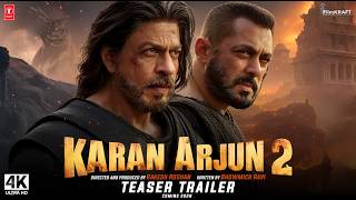 Karan Arjun 2 - Hindi Trailer Salman Khan Shahrukh Khan Madhuri Dixit New Movies 2025