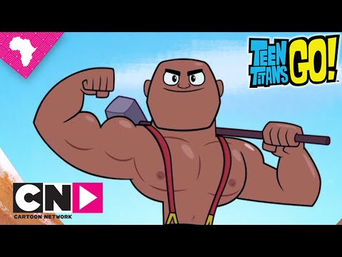 Teen Titans Go! | Tall Tale of John Henry | Cartoon Network Africa