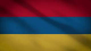 National flag: Armenia - Армения ◄4K•HD►