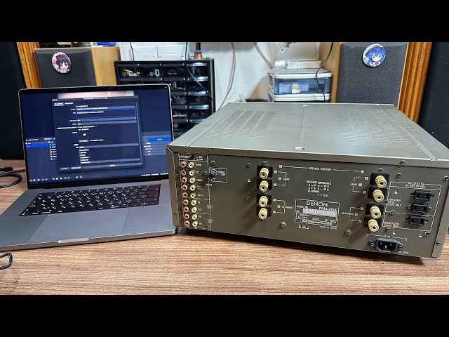 作業配信】ただアンプをメンテナンスするだけ。DENON PMA-2000