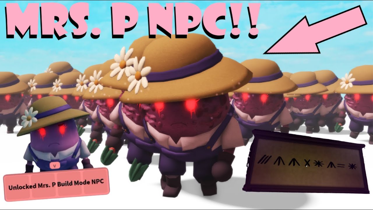 Piggy MRS. P NPC + MORE SECRETS!!! - YouTube