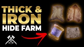 Best Thick Hide Iron Hide Farming Spot In New World