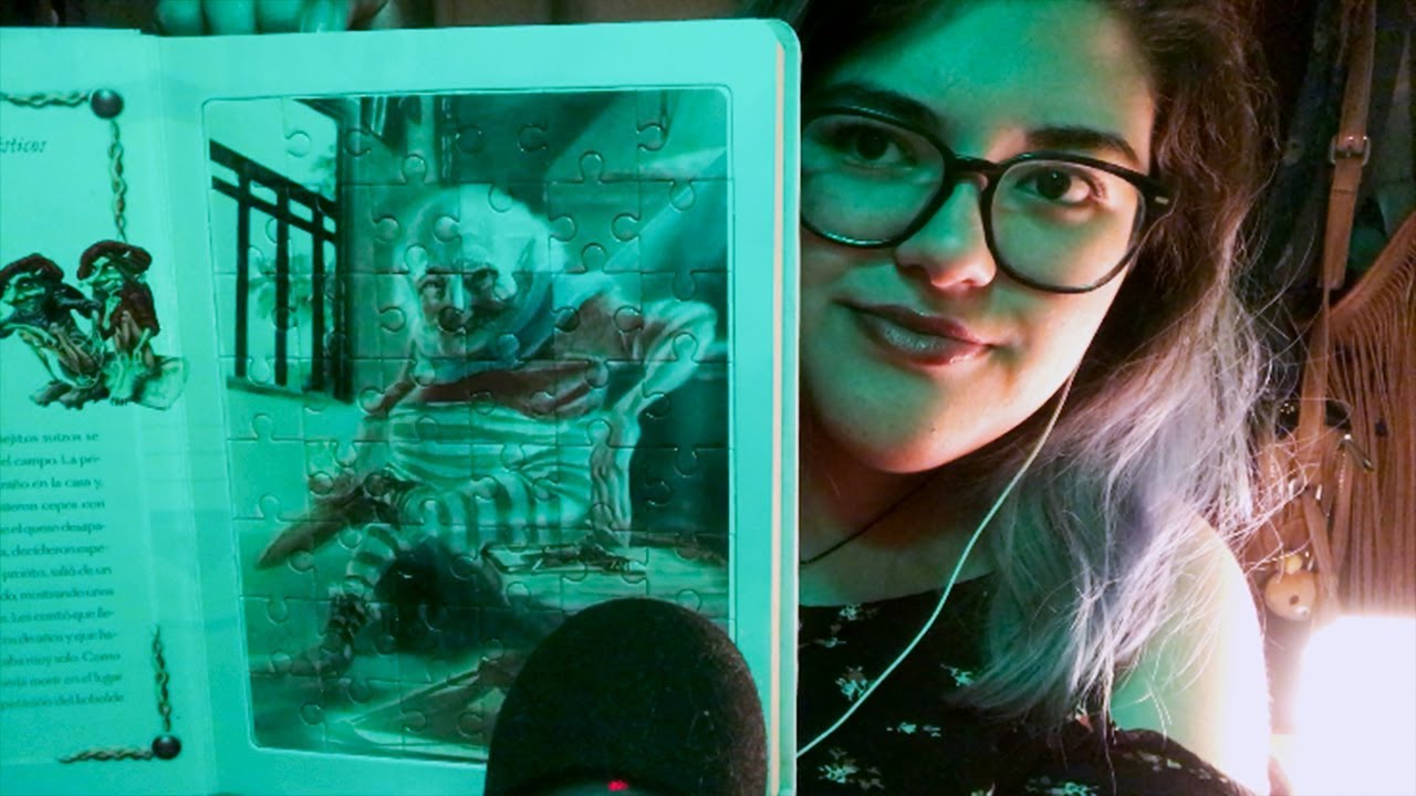 ASMR CHILE/ESPAÑOL - LECTURA SUSURRADA: Cuentos de Duendes y Seres Mágicos ✨