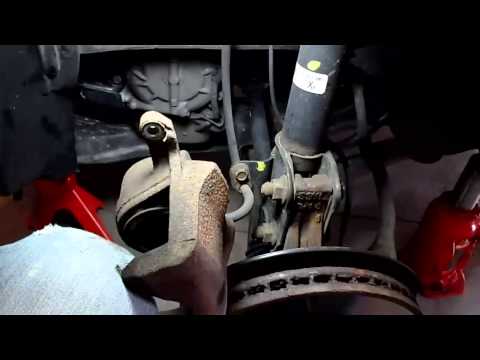 Changing brakes on honda pilot #2