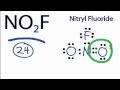 NO2F Lewis Structure Concepts