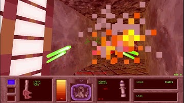 Descent 1 Level 6 INSANE Difficulty (Walkthrough)