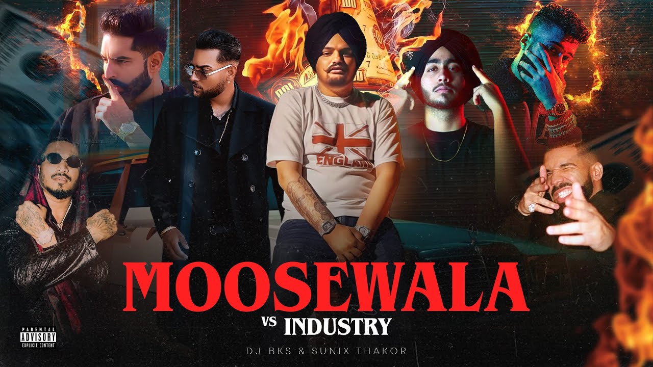 Sidhu Moose wala x Industry Part  1  DJBKS  Sunix Thakor  Mega Mashup  Latest Punjabi Mashup