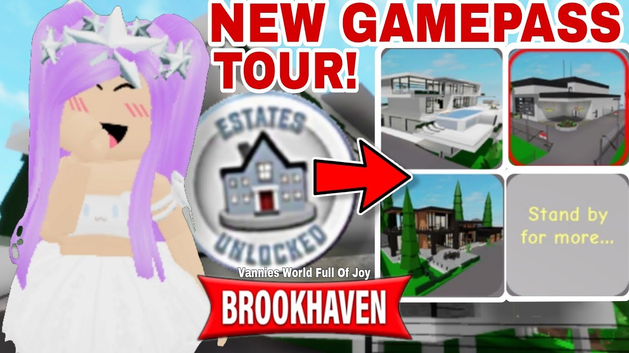 Touring the new Brookhaven house😭#fyp #roblox #brookhaven #neehouse #