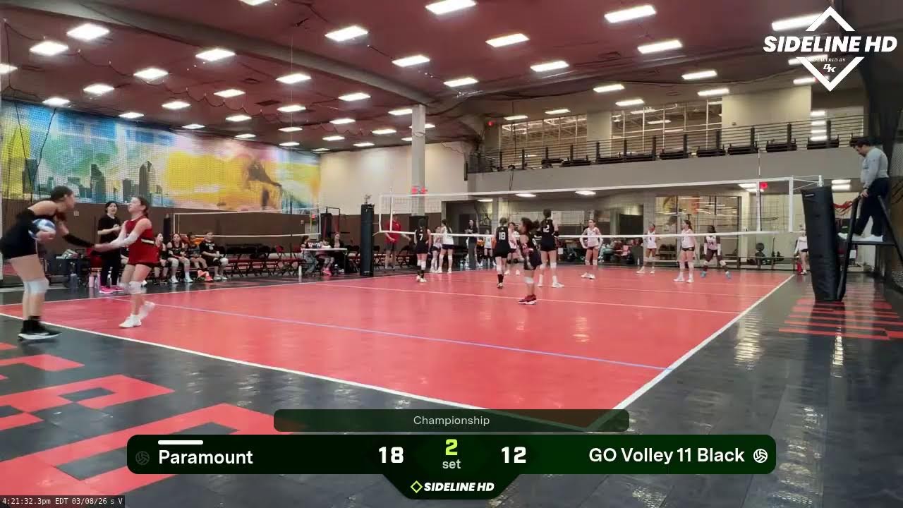 GO Volley 11 Black vs. Paramount (2026.03.08)