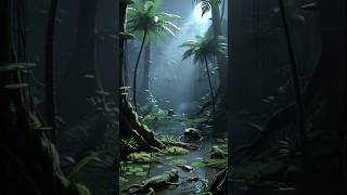 Prehistoric Jungle Awakens #ancientworld #hominidevolution #humanorigins #cinematichistory