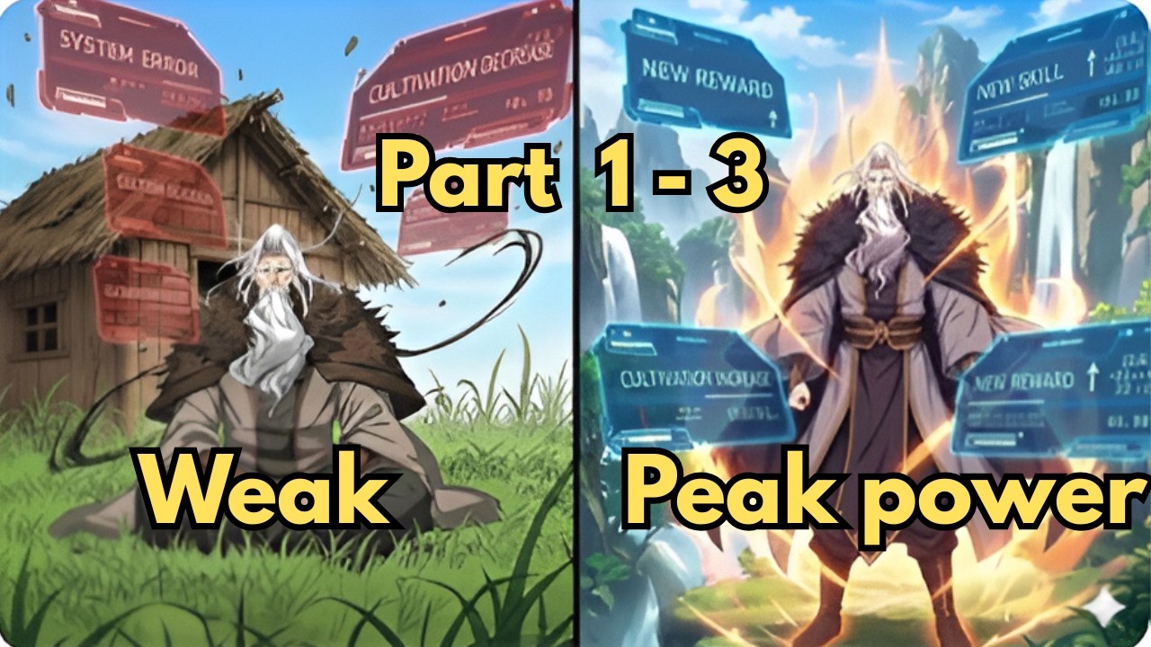 He was send to a cultivation world with only three days left to live. part 1 - 3